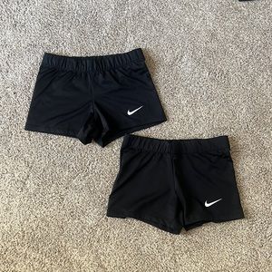 Two Pack of Black Adustable Nike Pro Spandex
